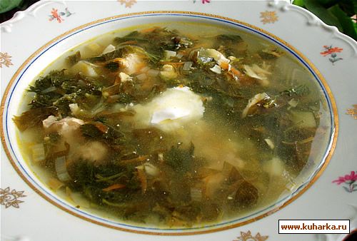 Рецепт Суп из крапивы