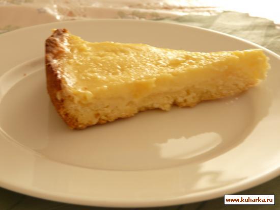 Рецепт Бургундский лимонный пирог