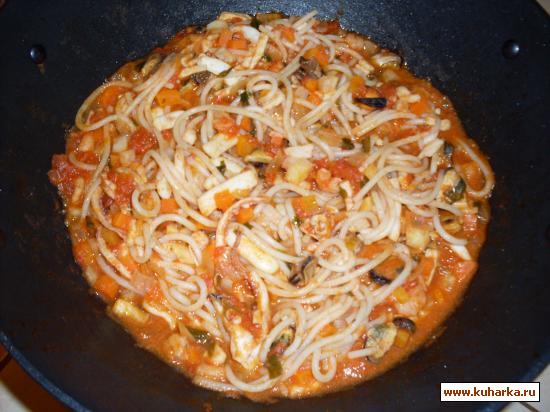Рецепт Спагетти маринара