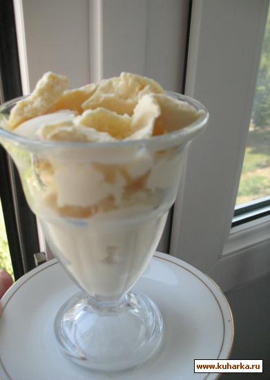 Рецепт Карамельное мороженое