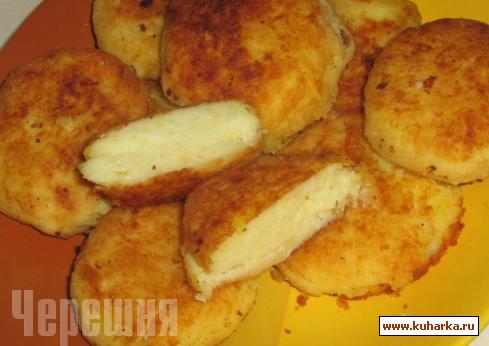 Рецепт Котлетки из картофеля и адыгейского сыра