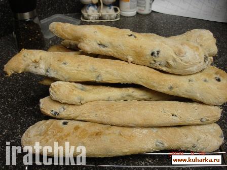 Рецепт Хлебные палочки с оливками