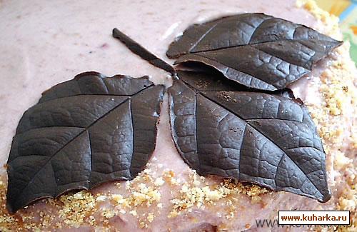 Рецепт Шоколадные листья