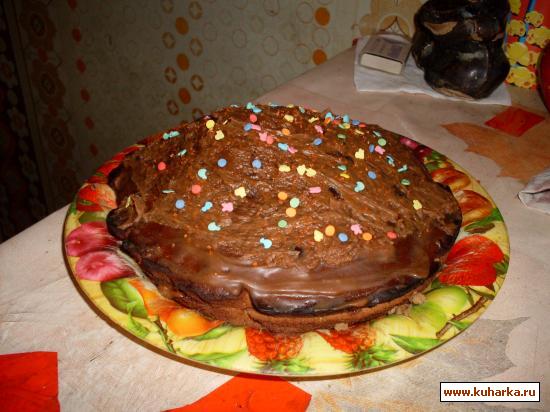Рецепт Шоколадно-кофейный тортик