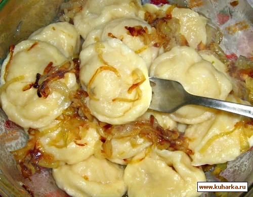 Рецепт Вареники с картошкой