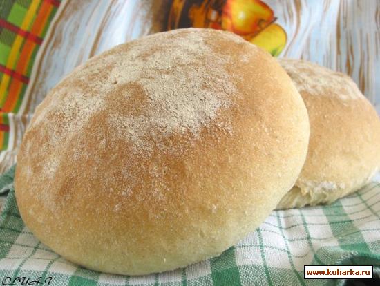 Рецепт Хлеб на манной крупе "Колобок"