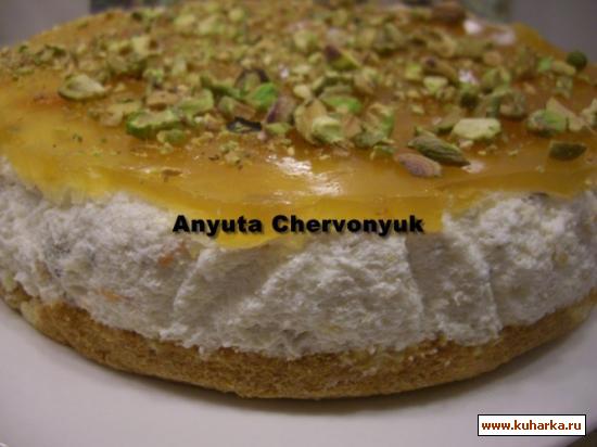 Рецепт Орехово-абрикосовый торт (Tarta de frutos secos y albaricoque)