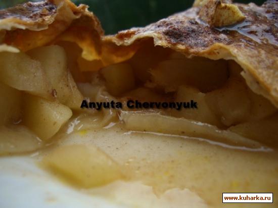 Рецепт Чимичанги с яблоками (Chimichangas con manzana)