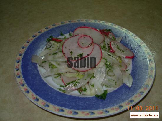 Джейми оливера салат с фенхелем и редисом