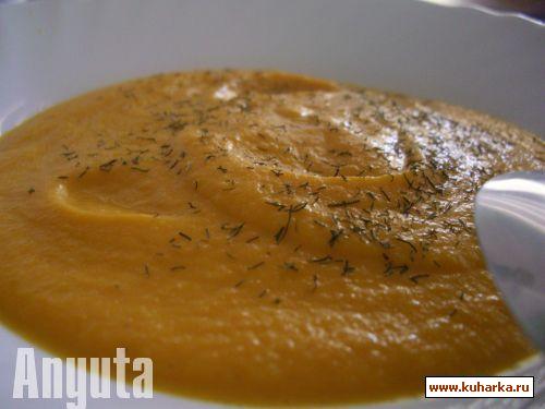 Рецепт Суп-крем из моркови и лимона (Сrema de zanahoria y limon)