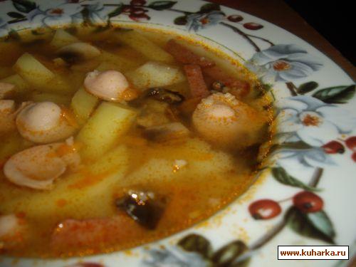 Рецепт Томатный суп с кускусом