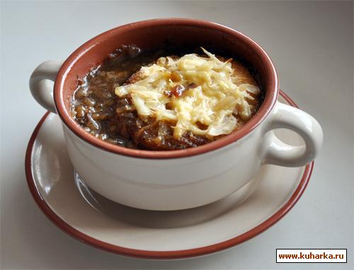 Рецепт Луковый суп из разных сортов лука