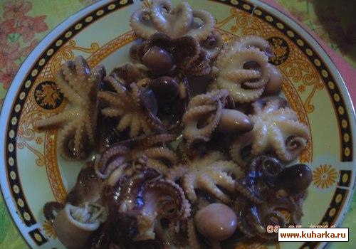 Рецепт Маринованные осьминожки кидди по-корейски
