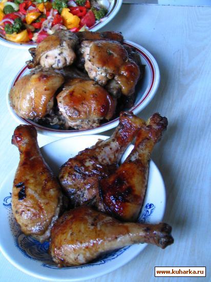 Рецепт Куриные ножки в медовом маринаде