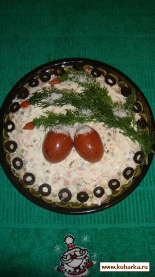 Рецепт Новогодний салат "Оливье"