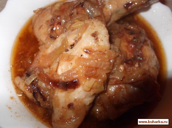 Рецепт Курица в соусе-яхния