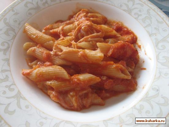 Рецепт Паста с томатами и моцареллой от Джейми Оливера
