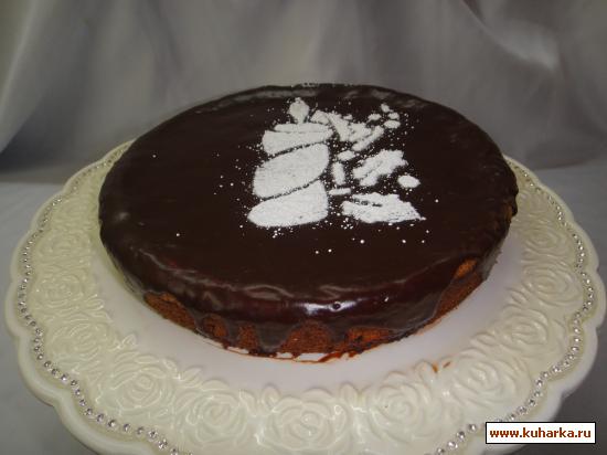 Рецепт Шоколадный торт с орехами