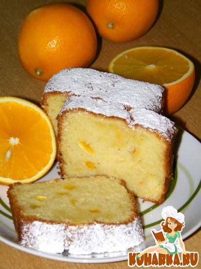 Рецепт Апельсиновый кекс