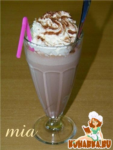Рецепт Eisschokolade (Шоколадный напиток с мороженым)