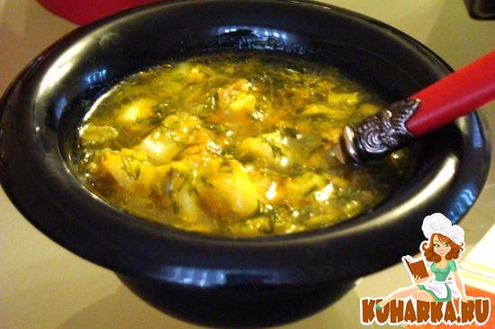 Рецепт Суп из лука порея, картофеля и бекона