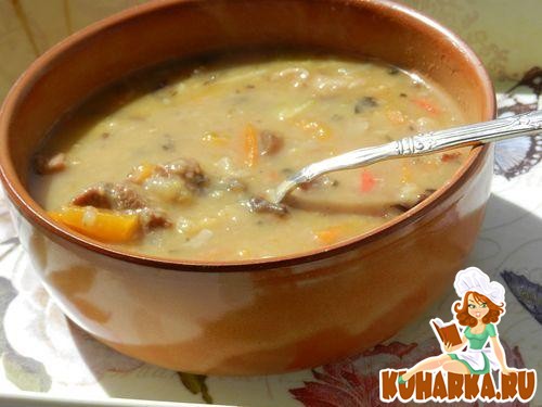 Рецепт Суп гороховый с бараниной