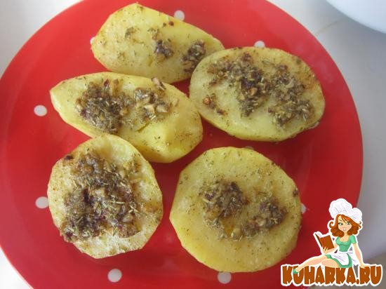 Рецепт Картошка с розмарином и чесноком
