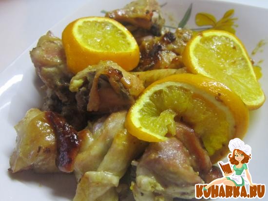 Рецепт Курица с апельсинами