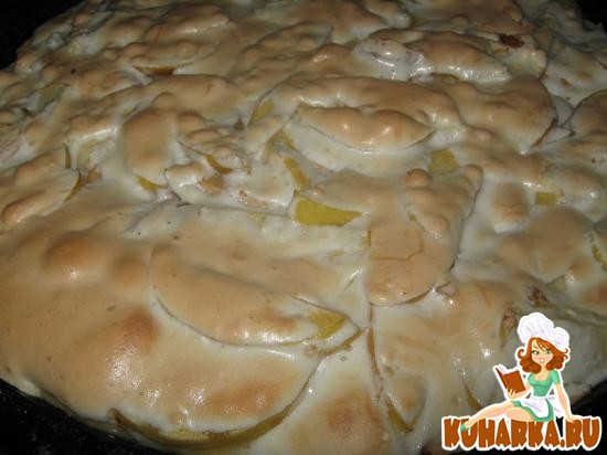 Рецепт Яблочный пирог "Коломенский восторг"