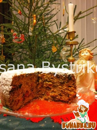 Рецепт Рождественский кекс