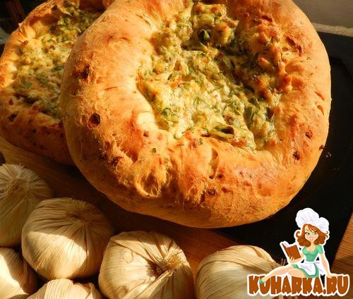 Рецепт Турецкие лепёшки с сыром - PEYNIRLI PIDE