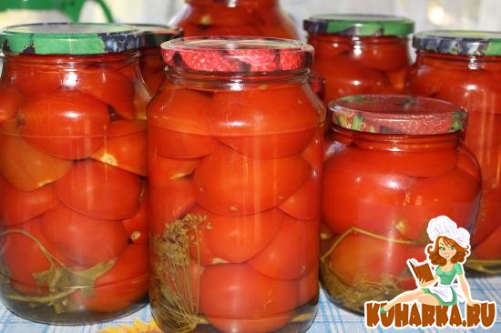 Рецепт Вкусные помидоры