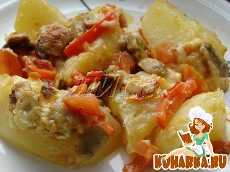 Рецепт Запеченный картофель по-итальянски