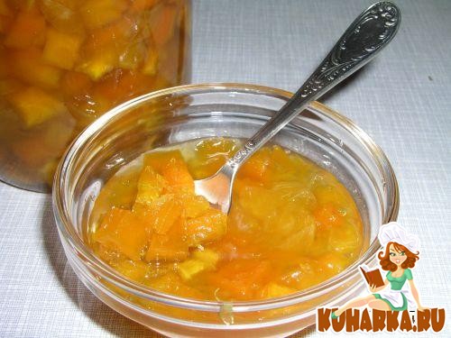 Рецепт Варенье из тыквы с апельсином