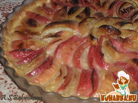 Рецепт Нормандский яблочный пирог