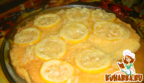 Рецепт Влажный лимонный пирог